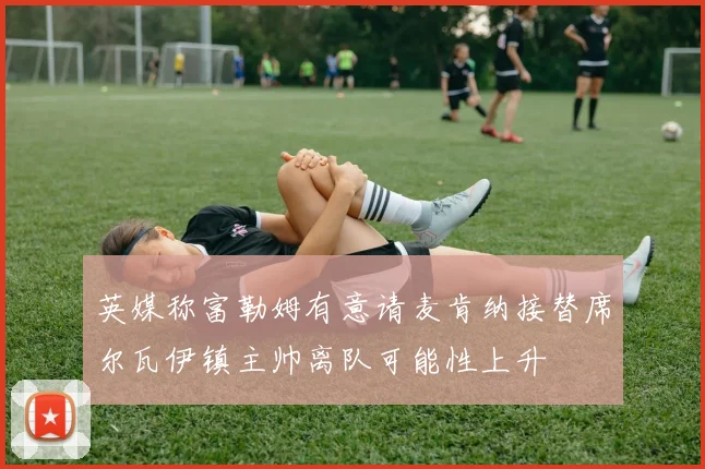 英媒称富勒姆有意请麦肯纳接替席尔瓦伊镇主帅离队可能性上升